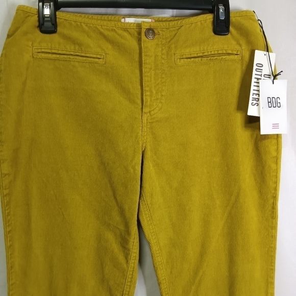 Urban Outfitters BDG Elodie Corduroy Flare Pants Green Size 29 - Picture 3 of 16
